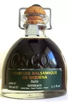 Mängden socker i Vinaigre balsamique de Modena