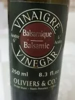 Mängden socker i Vinaigre balsamique