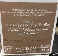Mängden socker i Crème aux cèpes & aux truffes