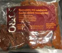 Mängden socker i Tomates mi-séchées