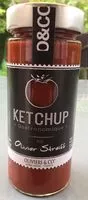 Mängden socker i Ketchup gastronomique
