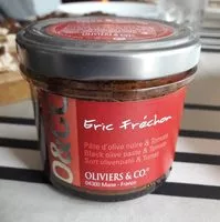Mängden socker i Pâte d'olive noire et tomate
