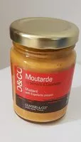 Mängden socker i Moutarde au piment d'espelette