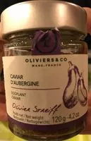 Mängden socker i Caviar d'aubergine