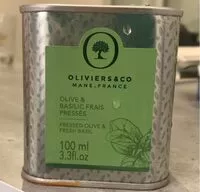 Mängden socker i Huile olive et basilic frais