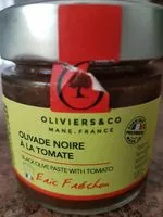 Mängden socker i Olivier noire à la tomate