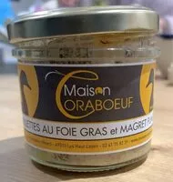 Mängden socker i Rillettes au foie gras et magret fumé