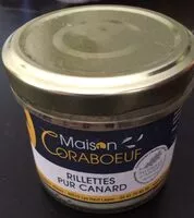Mängden socker i Rillettes pur canard