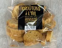 Mängden socker i Crouton à l’ail