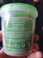 Mängden socker i Pot 50g Coriandre Moulue