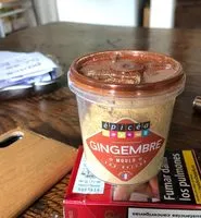 Mängden socker i Gingembre moulu
