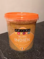 Mängden socker i Melange d'epices Indien Epicea, pot de
