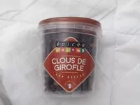 Mängden socker i Clou de girofle, pot 45g