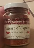 Mängden socker i Piment D'espelette A.o.c