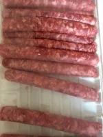 Mängden socker i 12 chipolatas