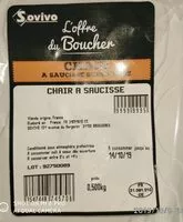 Mängden socker i Chair à saucisse supérieure