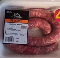 Mängden socker i Saucisse de Toulouse