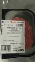 Mängden socker i Steak haché 15% MG