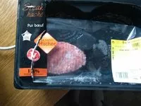 Mängden socker i Steak haché pur bœuf