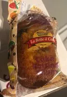 Mängden socker i Cake raisin rhum