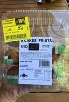 Mängden socker i 6 cakes fruits