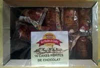 Mängden socker i Cakes pepites de chocolat