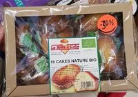 Mängden socker i 16 cakes nature bio