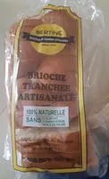 Mängden socker i Brioche Tranchée Artisanale