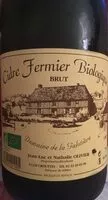 Mängden socker i Cidre fermier biologique brut