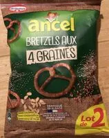 Mängden socker i bretzels aux 4 graines