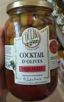 Mängden socker i Cocktail d'Olives Piquantes
