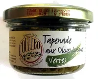Mängden socker i Tapenade aux Olives Lucques Vertes