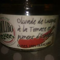 Mängden socker i Tapenade Aux Olives Lucques à La Tomate