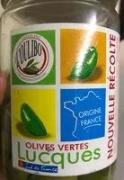 Mängden socker i Olives vertes Lucques
