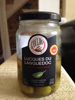 Mängden socker i Olives du Languedoc