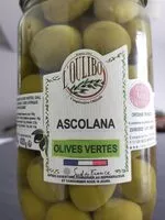 Mängden socker i Olives vertes Ascolana
