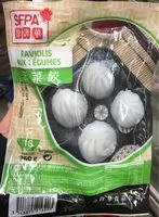 Mängden socker i Raviolis aux legumes