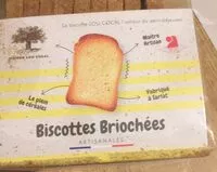 Mängden socker i Biscottes