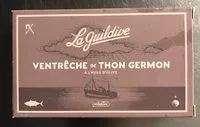 Mängden socker i Ventrêche de thon Germon