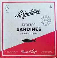 Mängden socker i Petites sardines à l'huile d'olive