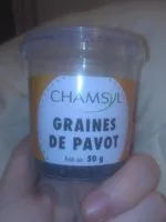 Mängden socker i Graines de pavot