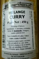 Mängden socker i Mélange curry