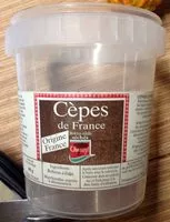 Mängden socker i Cèpes de France