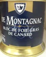 Mängden socker i Bloc de foie gras de canard
