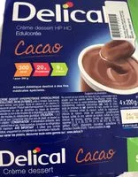 Mängden socker i Crème dessert HP HC Edulcorée