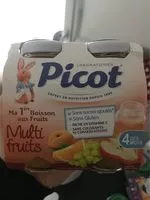 Mängden socker i Picot Ma 1ère Boisson Aux Fruits Multifruits