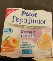 Mängden socker i PICOT Pepti junior Dessert sans lait