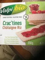 Mängden socker i Crac'tines Châtaigne Riz