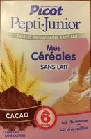 Mängden socker i Picot Mes Céréales Sans Lait Cacao 300G