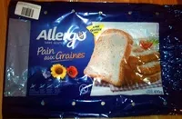Mängden socker i Pain aux graines Allergo sans gluten